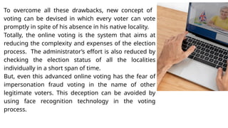 ONLINE VOTING SYSTEM USING FACE RECOGNITION (1).pptx
