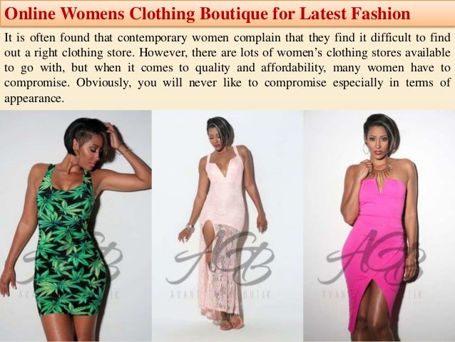 women clothing stores online