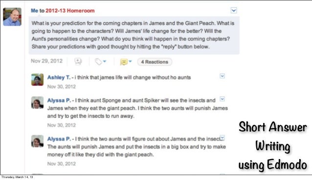 Online writing and the common core