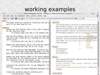 working examples
 