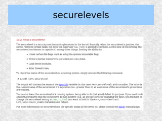 securelevels
 