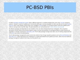 PC-BSD PBIs
 