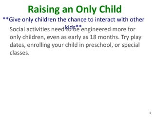 Only child | PPTX