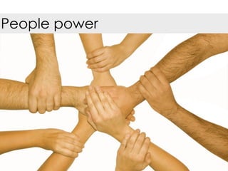 People power
 