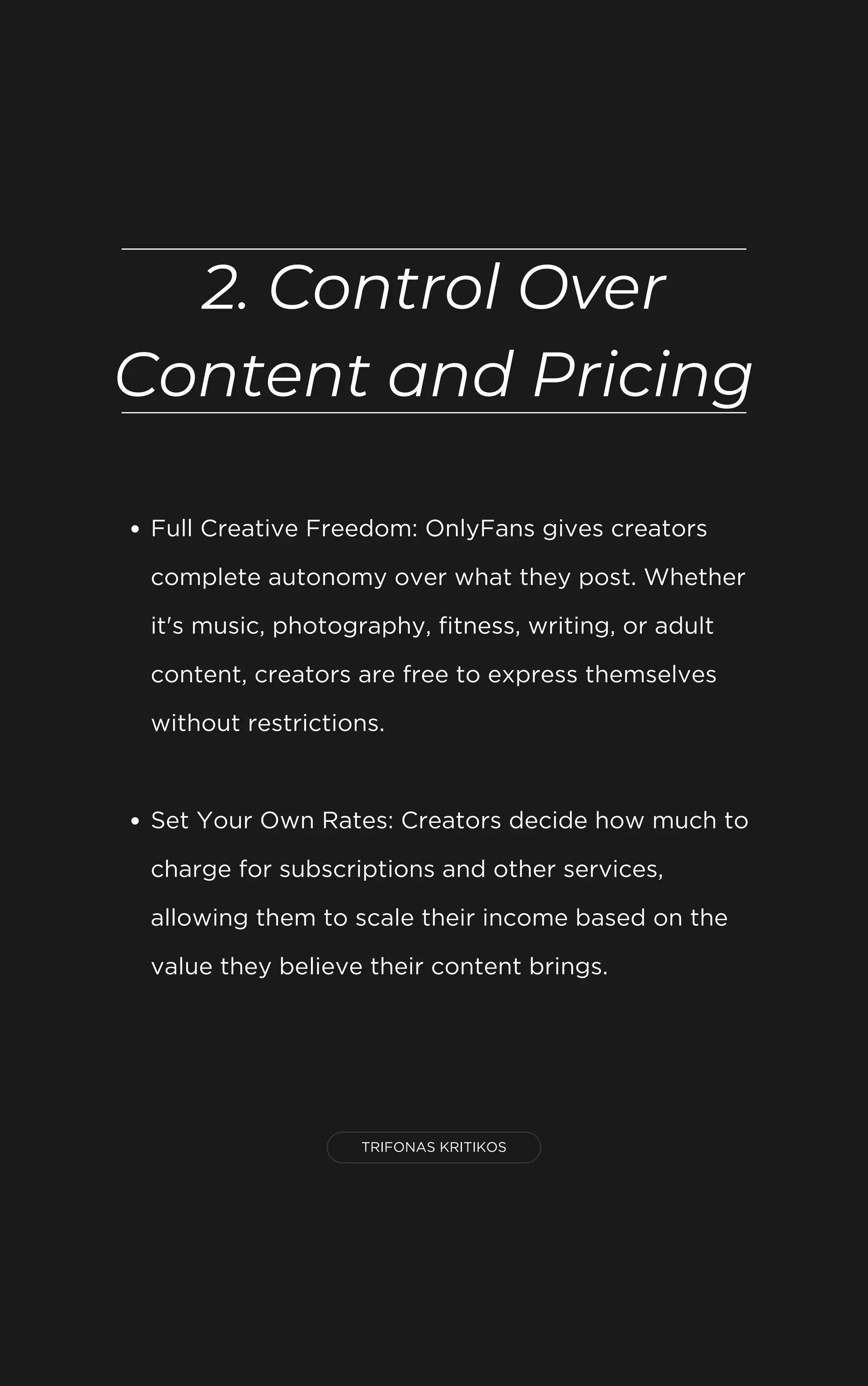 OnlyFans 7 Reasons to Join Earn and Stay in Control PDF