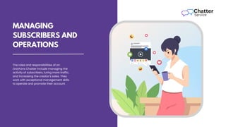 Unlock Exclusive Content and Engage With Onlyfans Chatters | PDF
