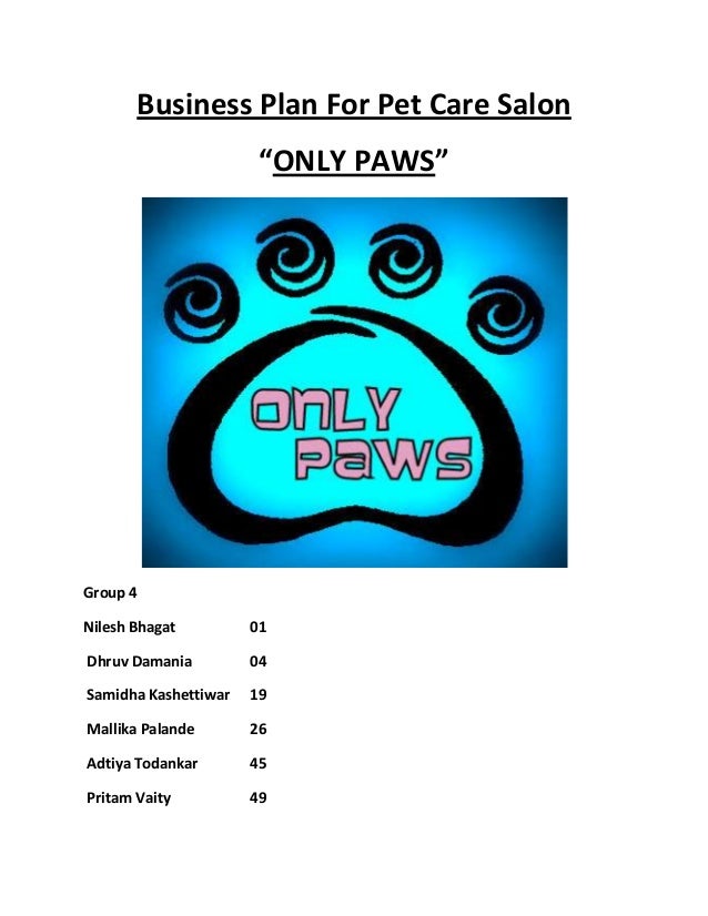 Only paws business plan