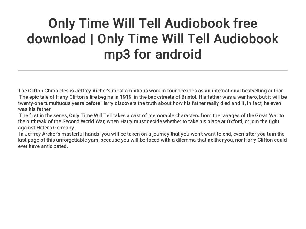 only time will tell book summary only time will tell book summary