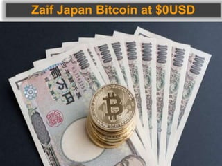 Zaif Japan Bitcoin at $0USD
 