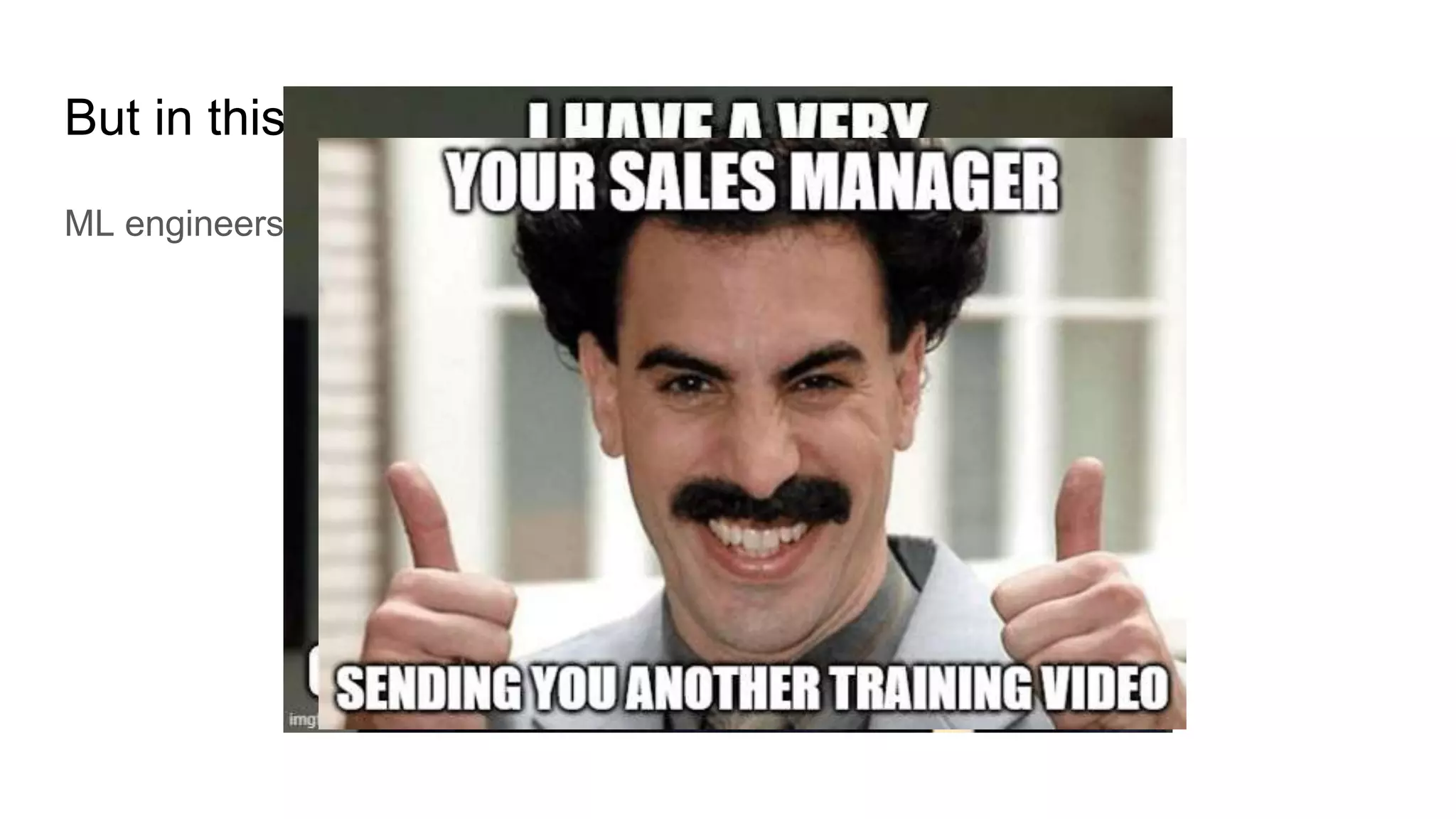 But in this form of research
ML engineers and Data Scientist will have some overlapping role.
 