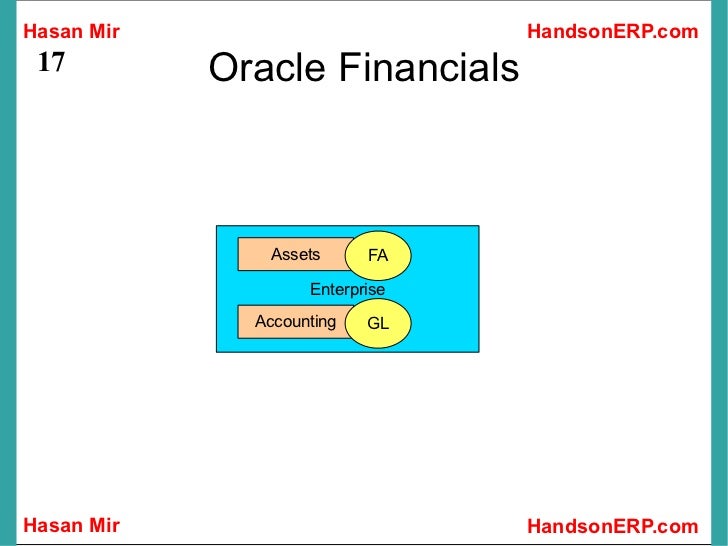 Introduction to Oracle Financials