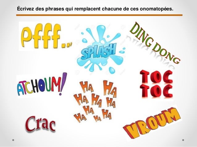 Onomatopée