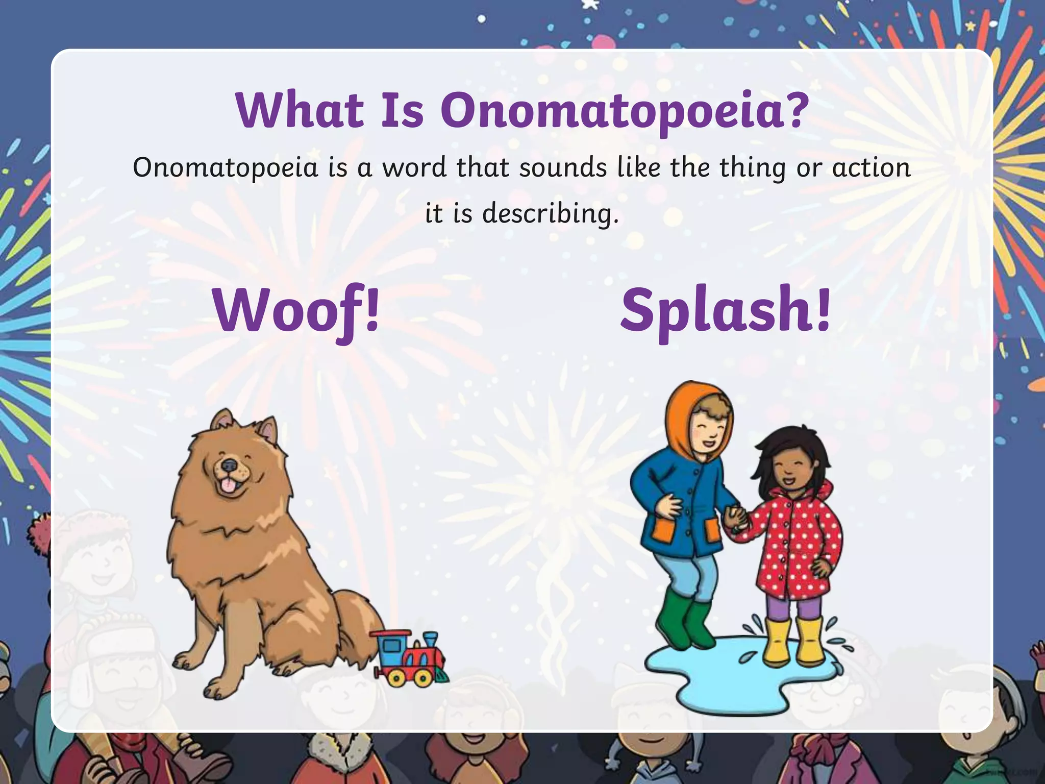 Onomatopoeia | PPTX
