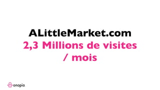 ALittleMarket.com
2,3 Millions de visites
/ mois
 
