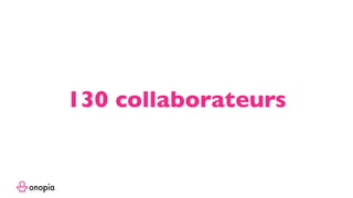 130 collaborateurs
 