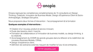 La carte de la Proposition de Valeur (Value Proposition), permet d’identiﬁer
(sur la partie droite) les besoins des clients au niveau fonctionnel, ﬁnancier,
social, technique, dans différents contextes, et d’y apporter des réponses (sur
la partie gauche).
LA CARTE DE LA PROPOSITION DE VALEUR
Nous utilisons la carte de la Proposition de Valeur pour :
➡ Analyser les besoins de différents segments de
marchés,
➡ Créer ou faire évoluer un produit, service,
Nous l’utilisons en groupe lors des phases de réﬂexion/
créativité/divergence;
Cet outil peut-être utilisé comme complément à l’utilisation
du business model canvas.
OUTILS
Gain Creators
Pain Relievers Pains
Gains
Products
& Services
Customer
Job(s)
Value Proposition Customer Segment
copyright: Strategyzer AG
The makers of Business Model Generation and Strategyzer
The Value Proposition Canvas
strategyzer.com
 