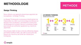 Dès le démarrage de notre accompagnement, nous intégrons votre équipe
projet dans le processus.
Ici pas de mission de consulting classique, notre approche participative fait
monter en puissance et en connaissance vos équipes au fur et à mesure du
déroulement de la mission.
De la connaissance approfondie de vos clients en passant par la génération
de nouvelles idées, du prototypage de nouvelles propositions de valeur,
jusqu’à la création du business model, le maître mot est Co-Création.
UNE APPROCHE PARTICIPATIVE
Co-Création
 