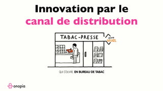 Innovation par le
canal de distribution
 