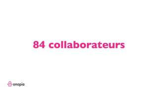84 collaborateurs
 