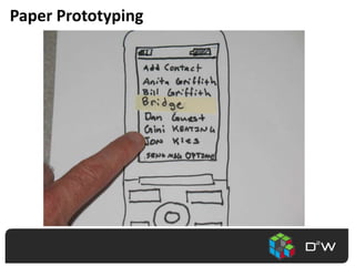 Allows for explorations of ideas