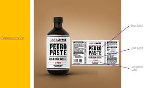 Communication
Brand Label
Grade Label
Informative
Label
 