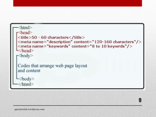 ppctutorial.wordpress.com
9
 