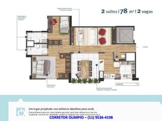 CORRETOR OLIMPIO – (11) 9536-4198
 