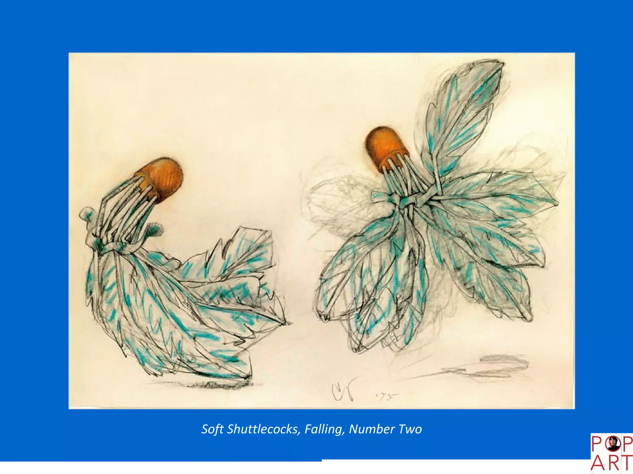 Soft Shuttlecocks, Falling, Number Two
 