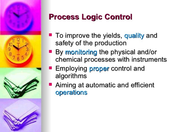On Process Logic Control