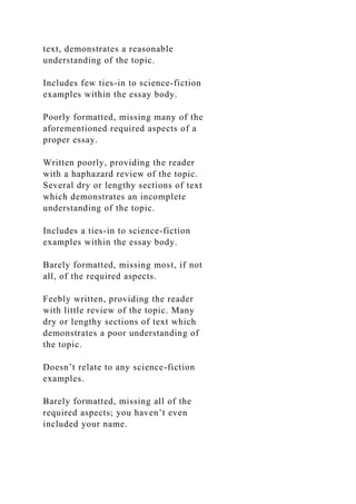 ONPS2507 - Science Fiction Science Fact Assignment Informa.docx
