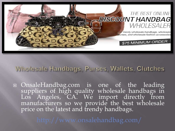 quality wholesale handbags