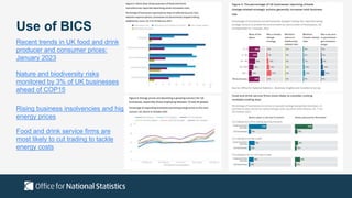 ONS business data and statistics user event
