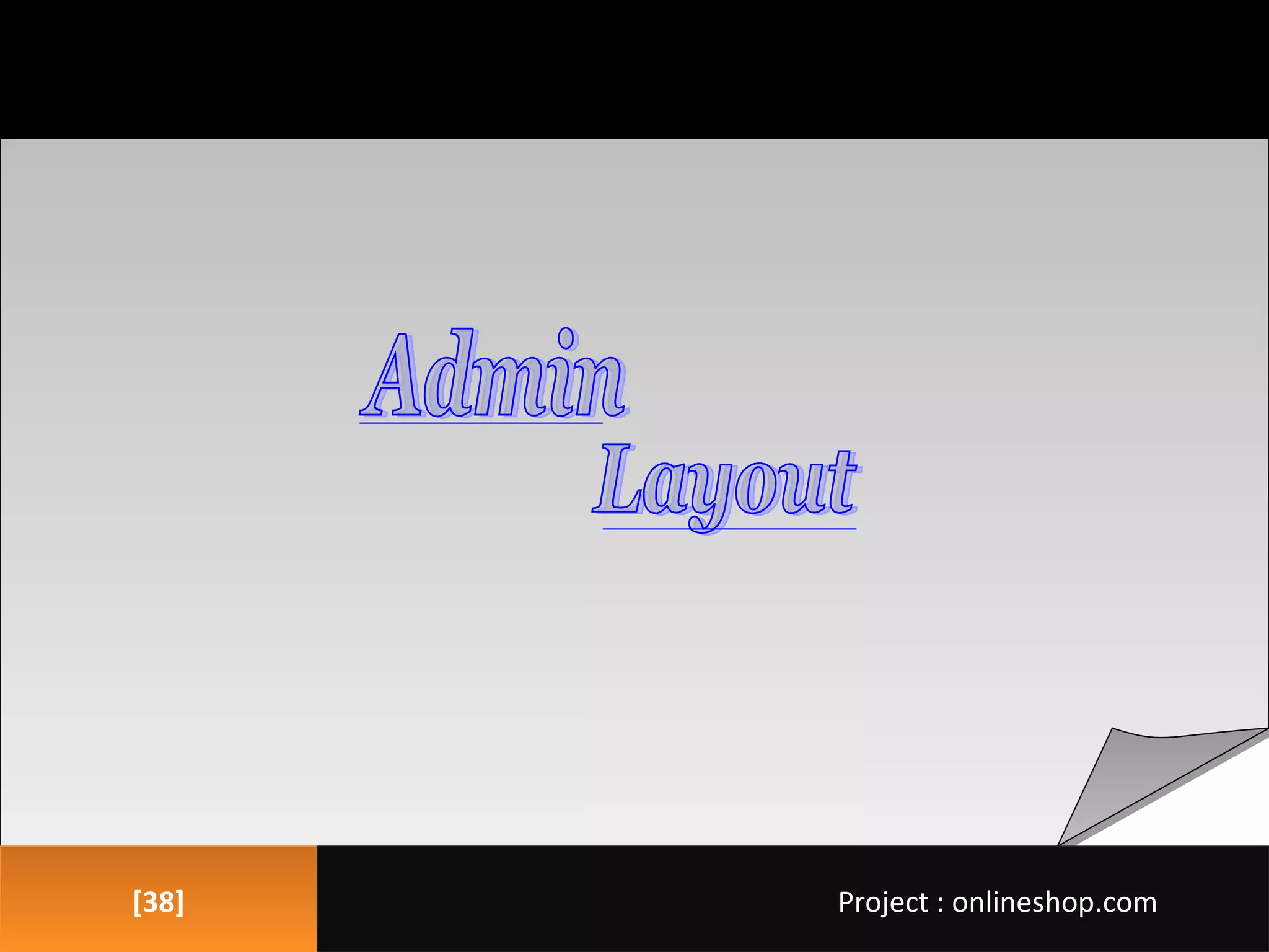 [38][38] Project : onlineshop.comProject : onlineshop.com
 