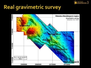Real gravimetric survey