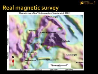 Real magnetic survey