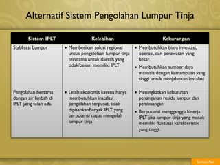 Perencanaan Teknis IPLT - Unit Pengolahan | PDF