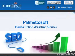 www.palmettosoft.com
Palmettosoft
Florida Online Marketing Services
 