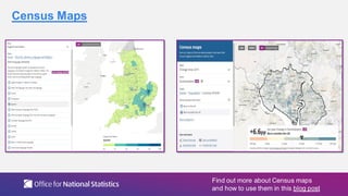 Census Hlb Map Model.pdf ONS Local presents: Census 2021, products and analysis | PDF