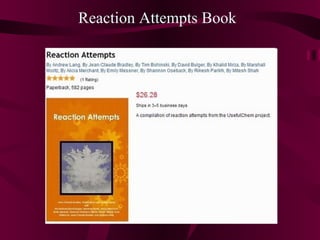 Reaction Attempts Book 