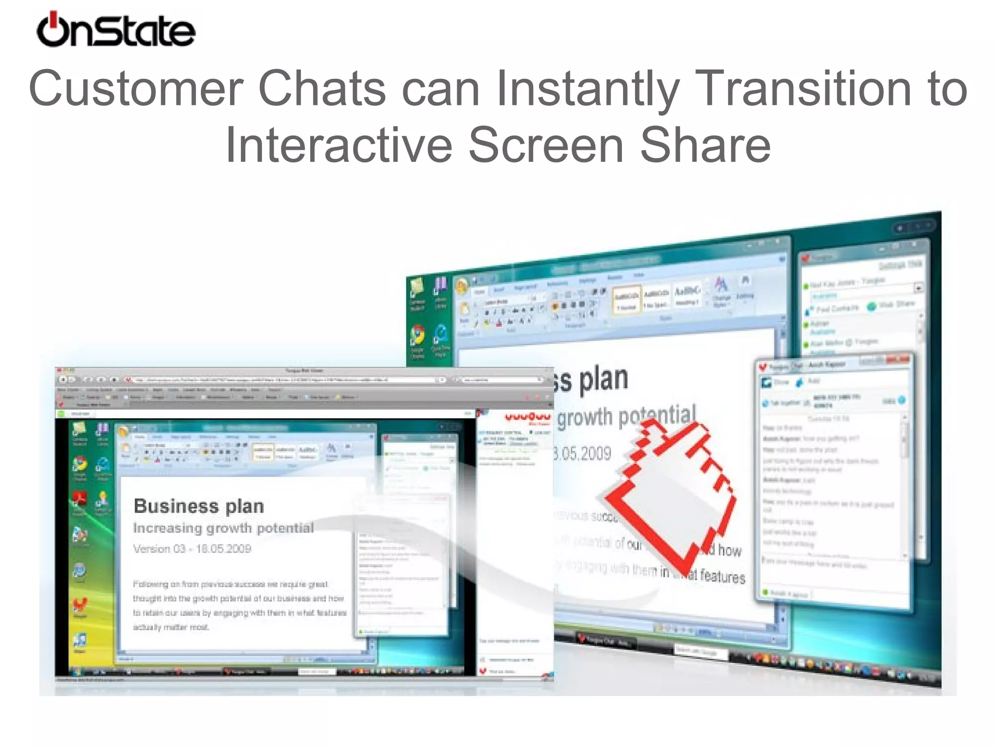 Team / Group Presence, voice, and chat/IM Video Email Fax Voicemail Chat Shared Docs OnState adds Enterprise-Grade Unified Communication capabilities to GApps Workflow Controls Next   |  Previous   |  Conf   |  Consult   |  Tag Google Integration 