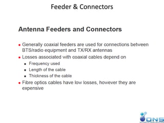 Feeder & Connectors
 