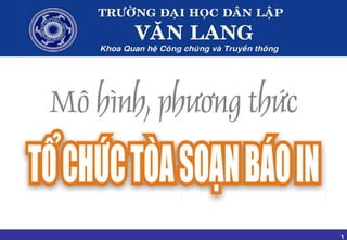 Lan tỏa mô hình Tòa soạn hội tụ  baotintucvn