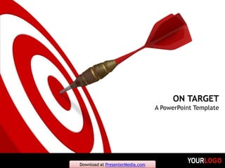 ON TARGET A PowerPoint Template 
