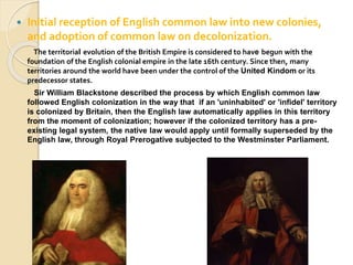 The history of Common Law | PPTX