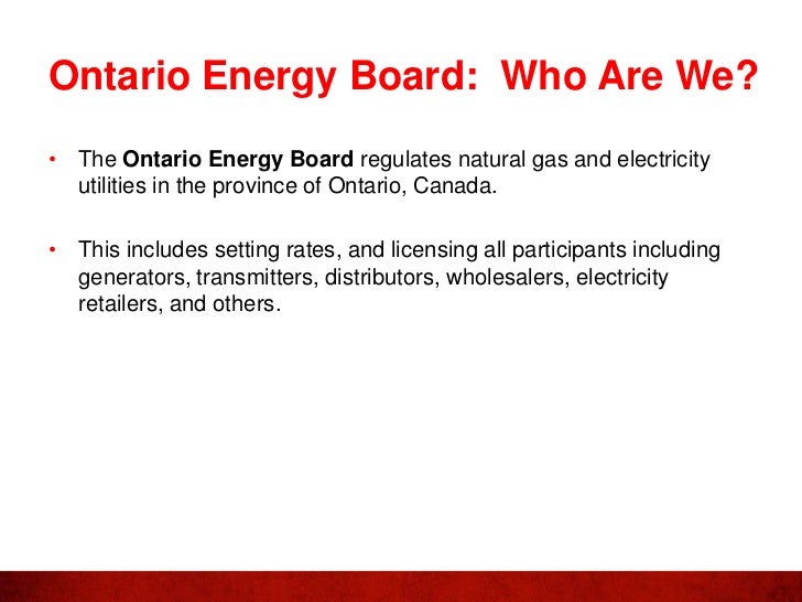 Ontario Energy Board Using CRM for Transparency