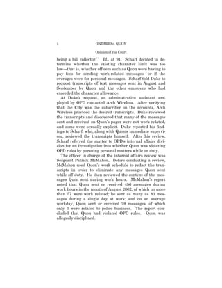 Ontario v. Quon (fallo) PDF