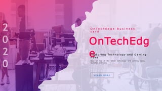 OnTechEdge business card