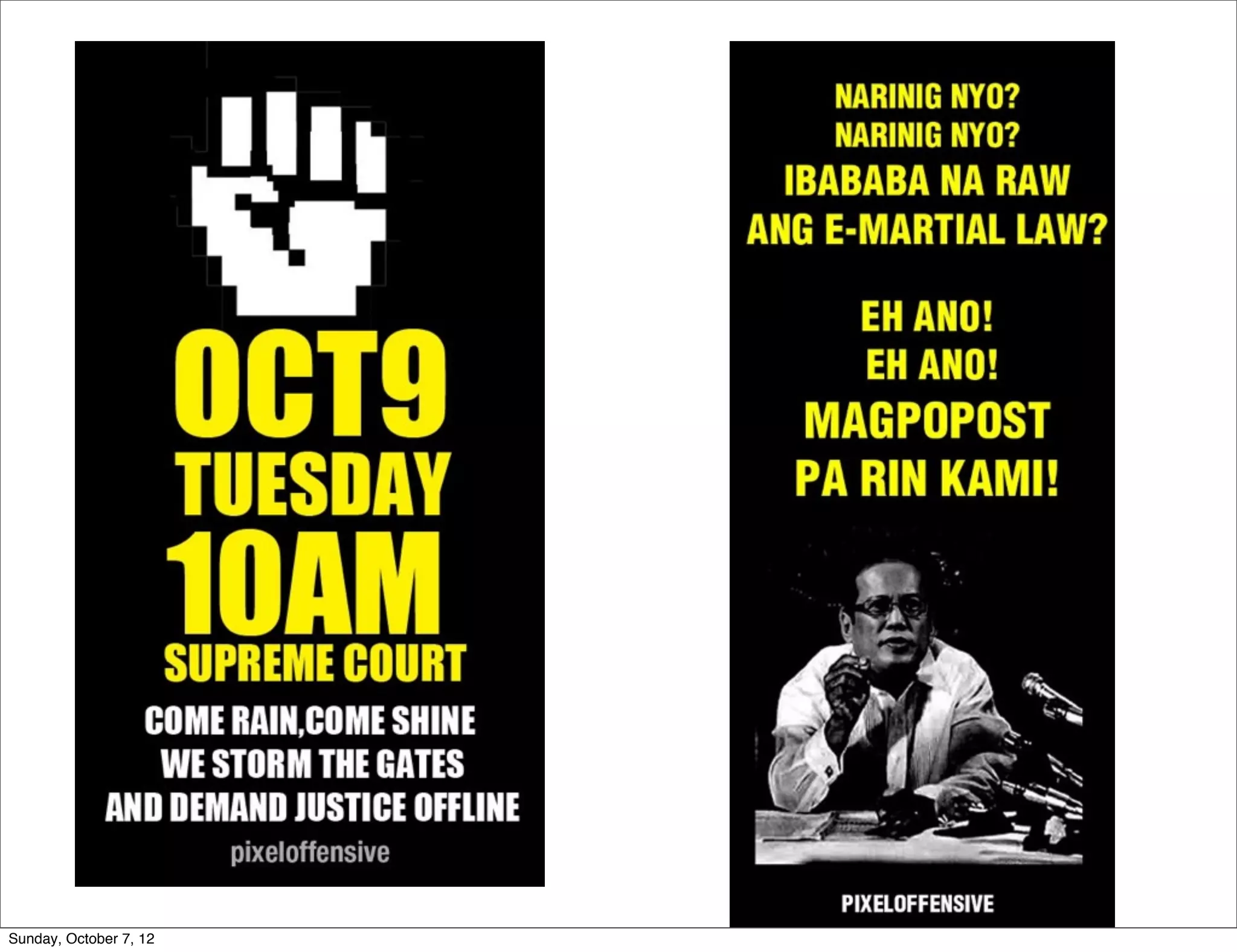 Sunday, October 7, 12
 