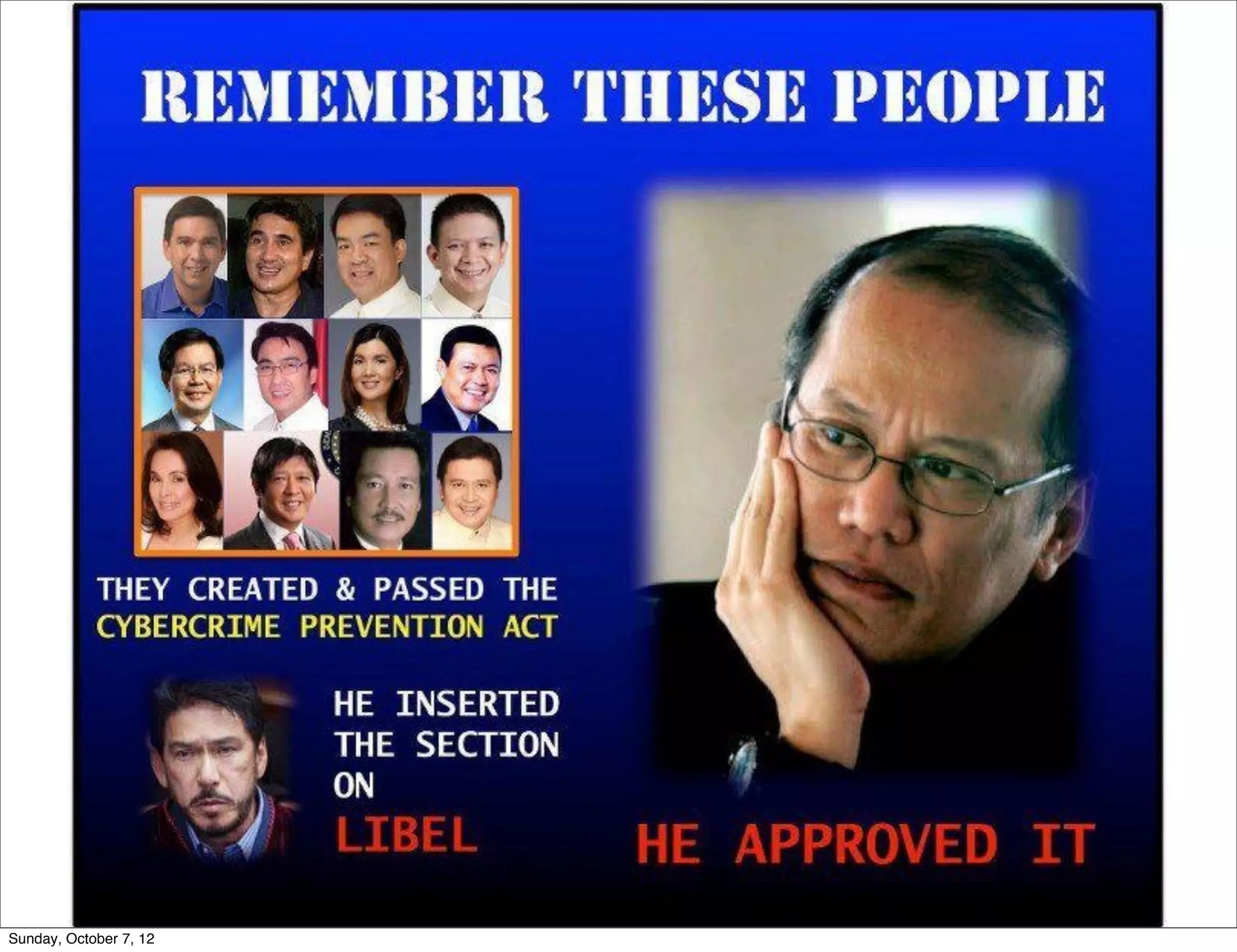 Sunday, October 7, 12
 