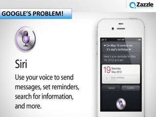 GOOGLE’S PROBLEM!




                    @simonpenson
 